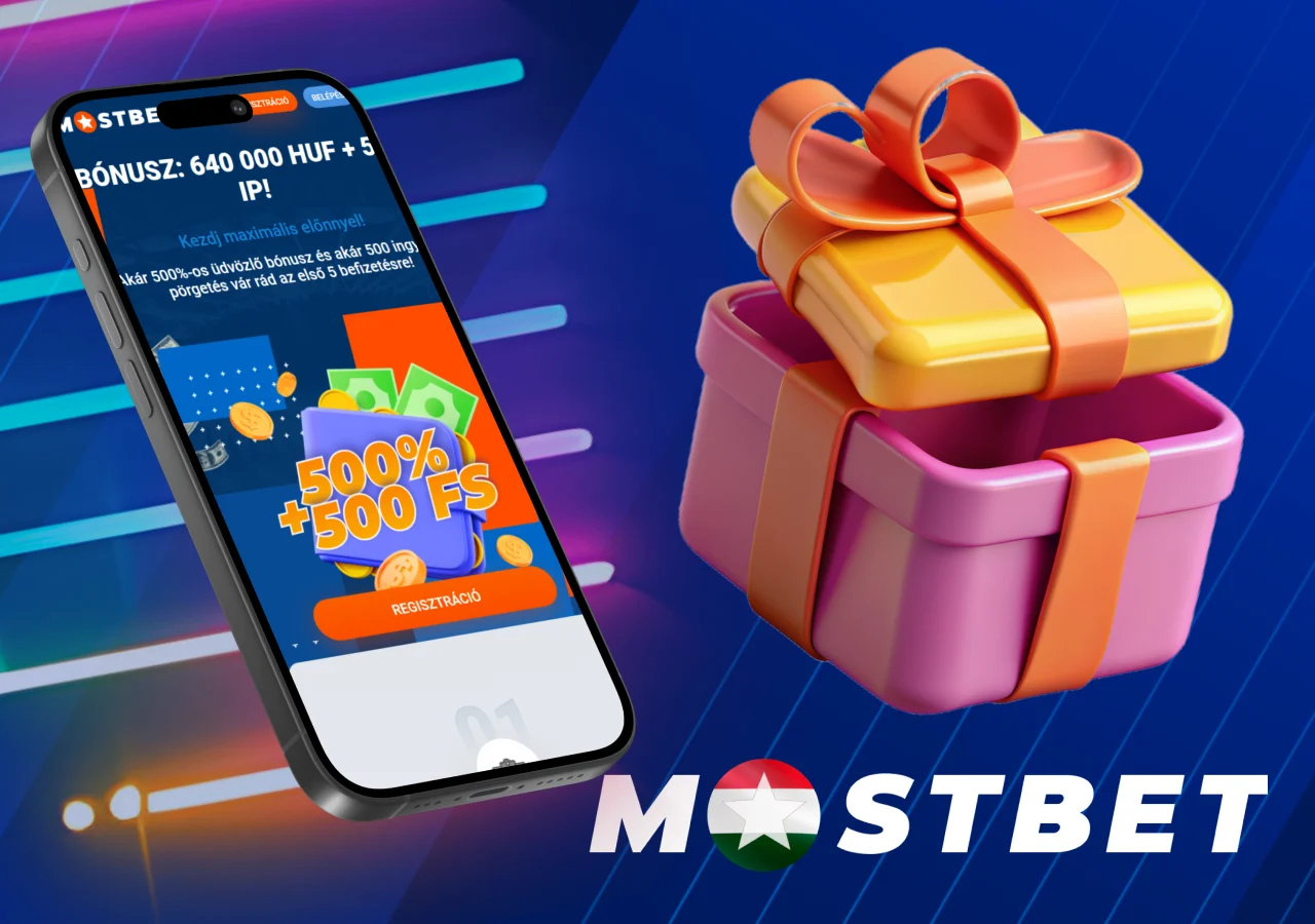 Üdvözlő bónusz új játékosoknak a Mostbet Magyarországtól